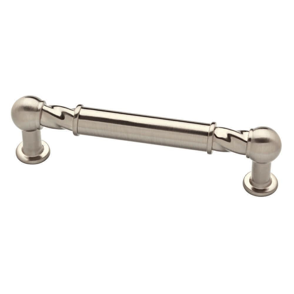 (5 Pack) 3-3/4 inch Sisal Pull Satin Nickel