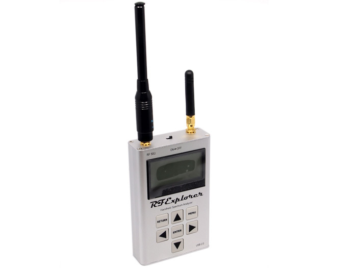 RF Explorer 3G Combo Spectrum Analyzer with Advanced Aluminium Carrying Case