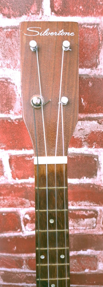 Harmony Silvertone Baritone Ukulele Uke 30” Vintage