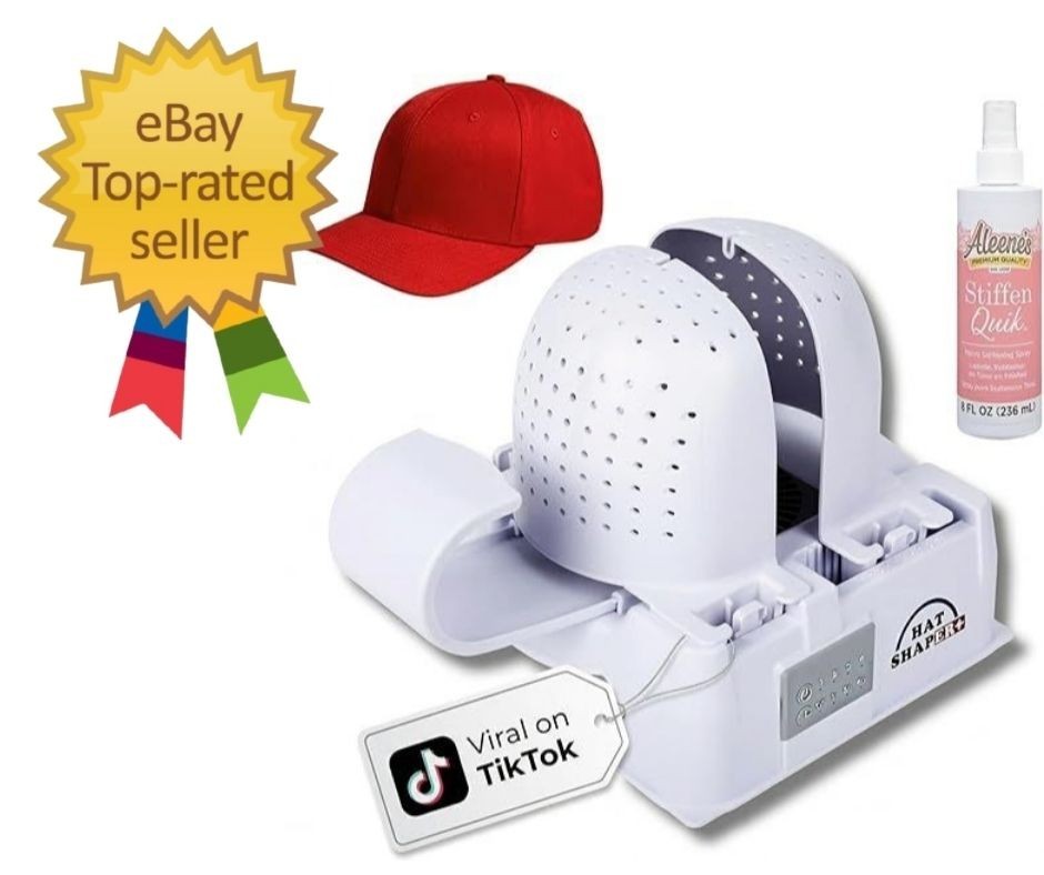 Hat Shaper Machine with Stiffening Spray – Adjustable Hat Care & Reshaping Devic