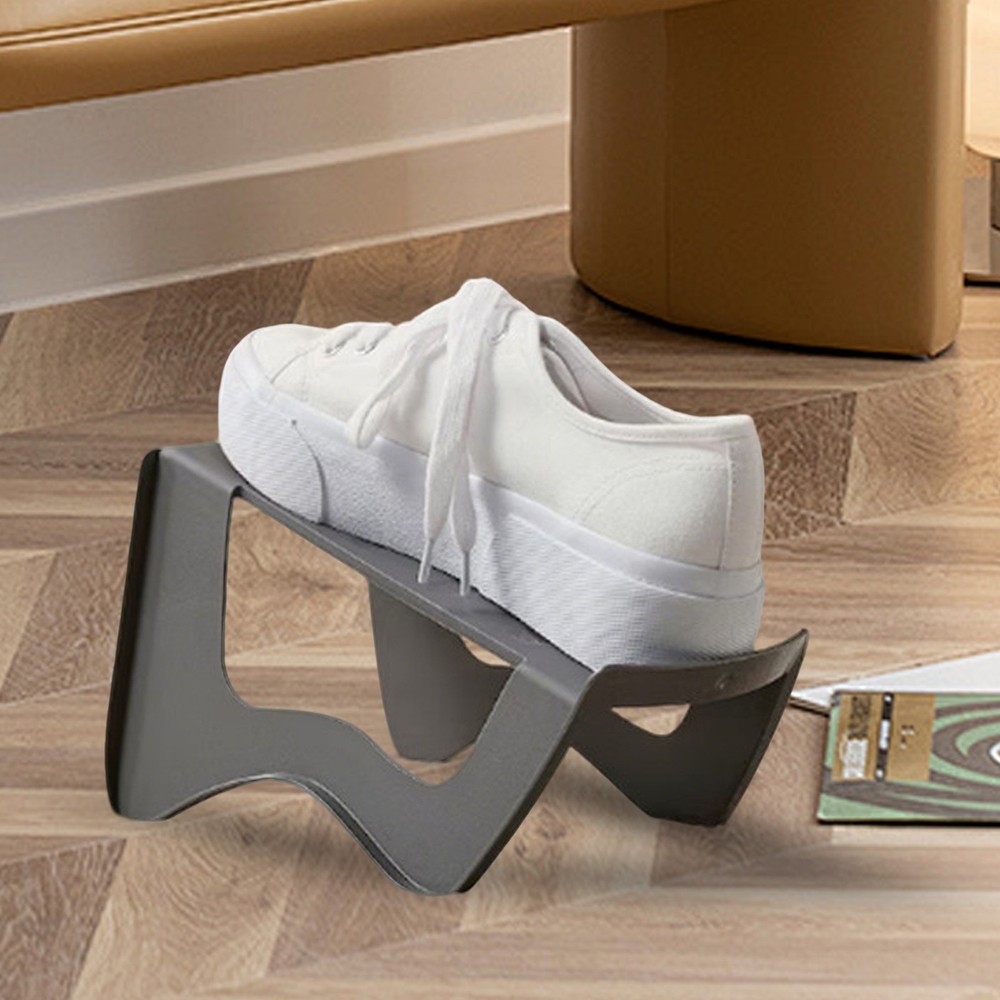 Shoe Slots Shoe Stacking Organizer Stackable Double-Layer Non-Slip