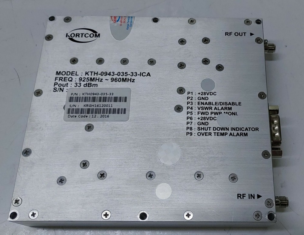 KORTCOM Microwave Module KTH-0943-035-33-ICA