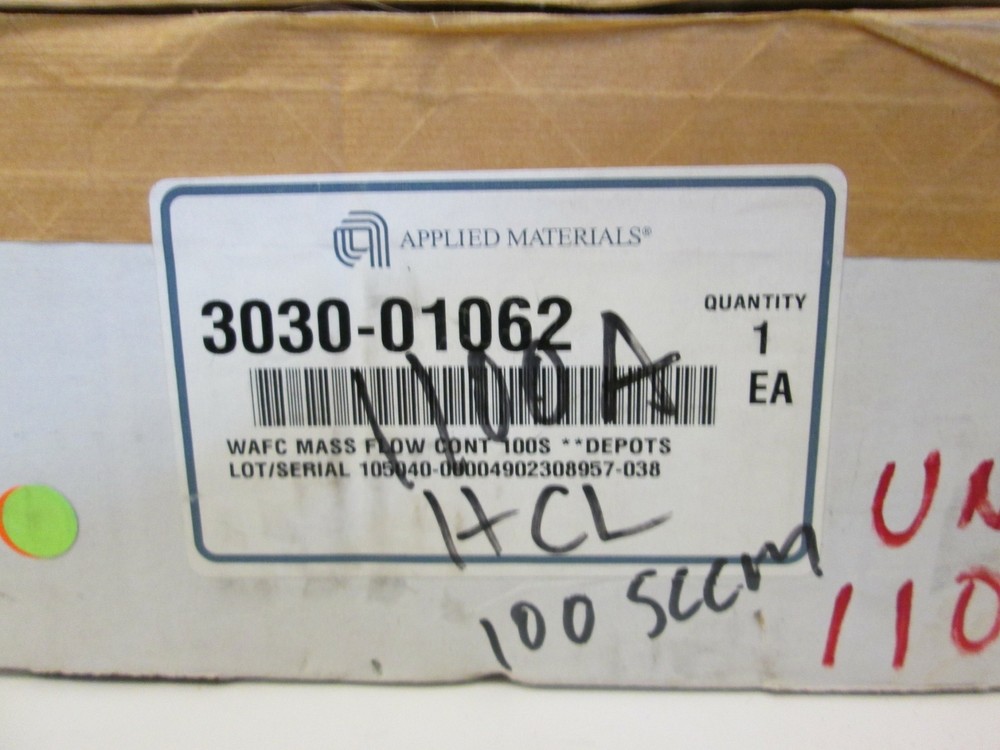 Unit UFC-1100A Mass Flow Controller, HCL, 100 SCCM, Refurbished