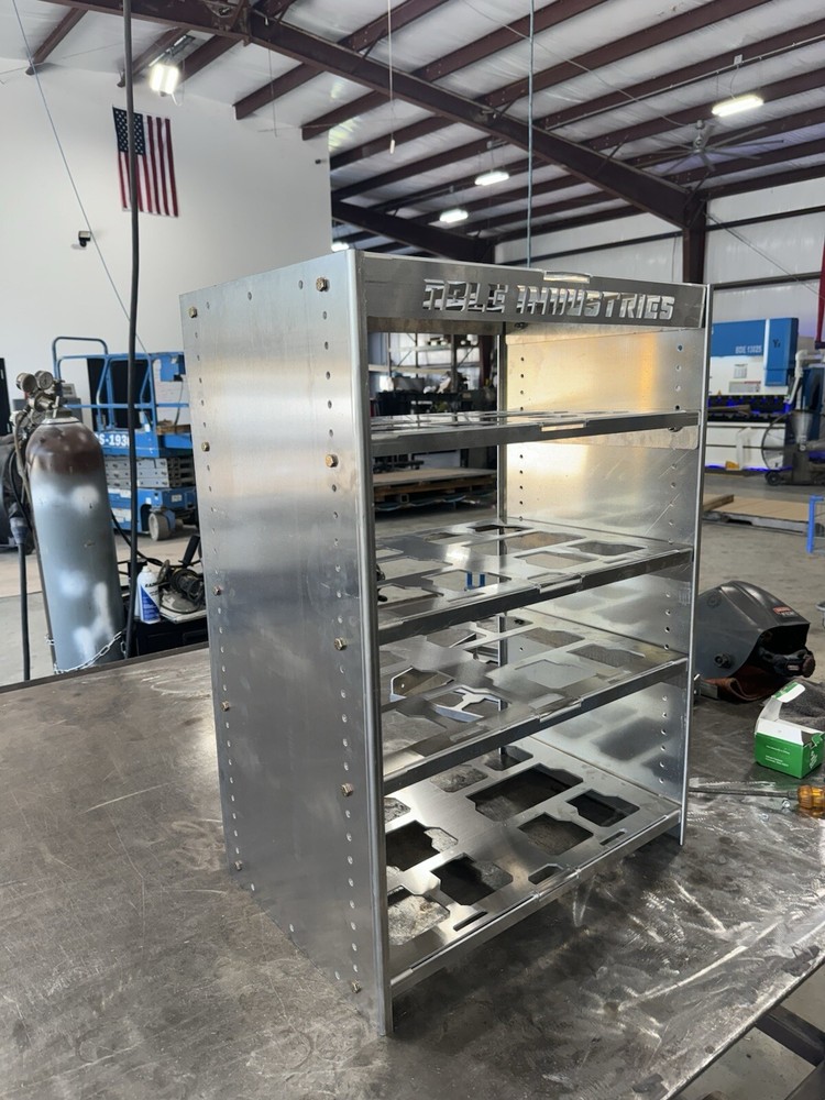 Narrow 21 Able Packout Racking System Milwaukee