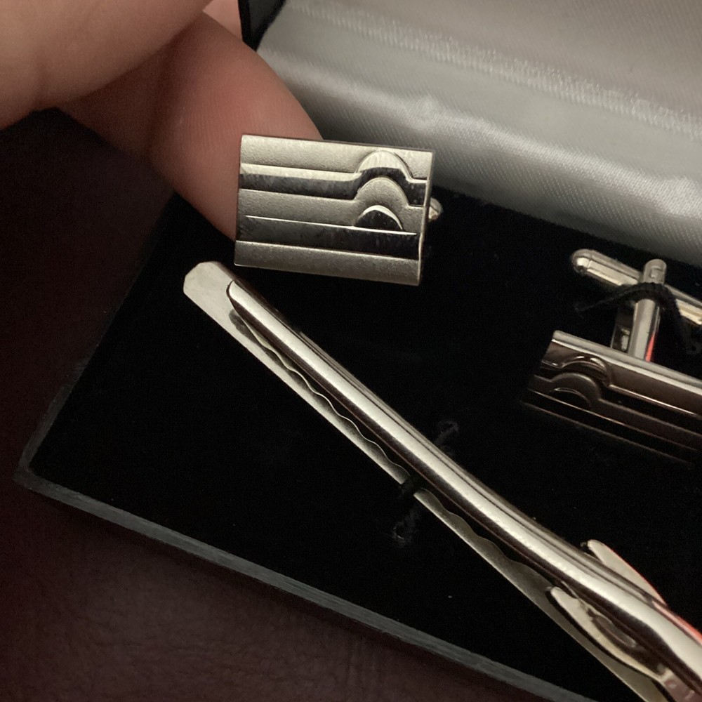 Cuff Link And Tie Clip