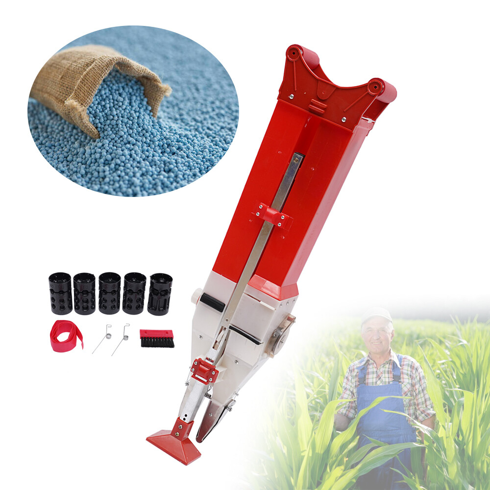 Manual Vegetable Seeder Fertilizer Tool Garden Planter Corn Peanut Corn Planter