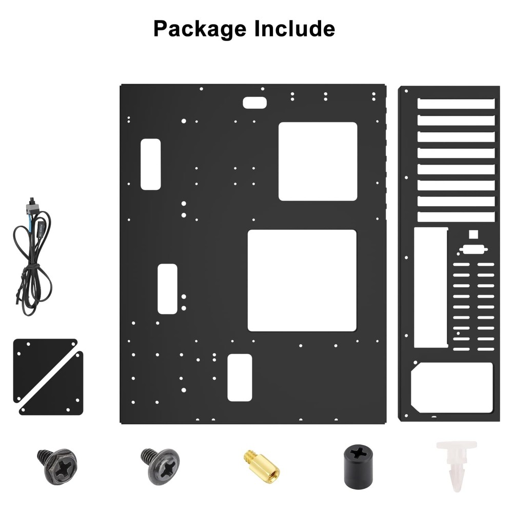 PC Test Bench, Open Air PC Case, ATX Open Frame Computer Chassis, DIY Techben...