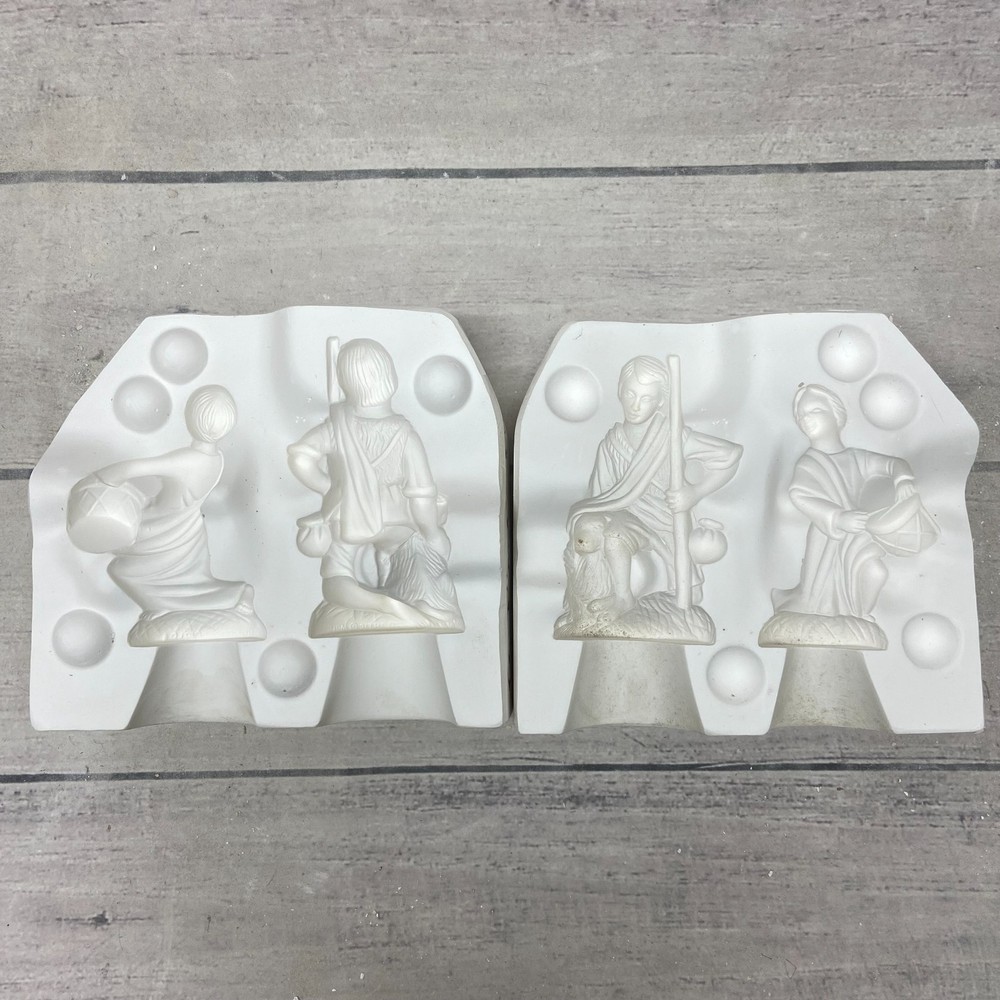 Atlantic Mold Ceramic Casting Mold Drummer Boy Shepherd #A1199