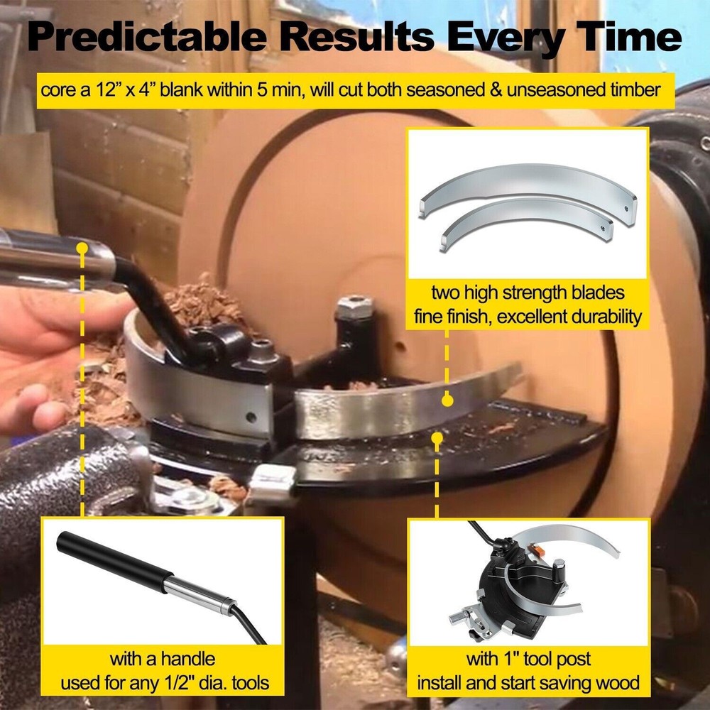 For Woodcut Bowlsaver Bowl Coring System Bowlsaver Complete System