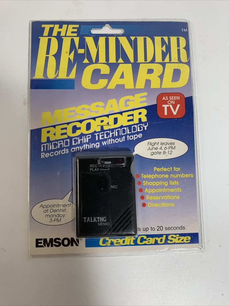 Emson The Reminder Card Message Recorder
