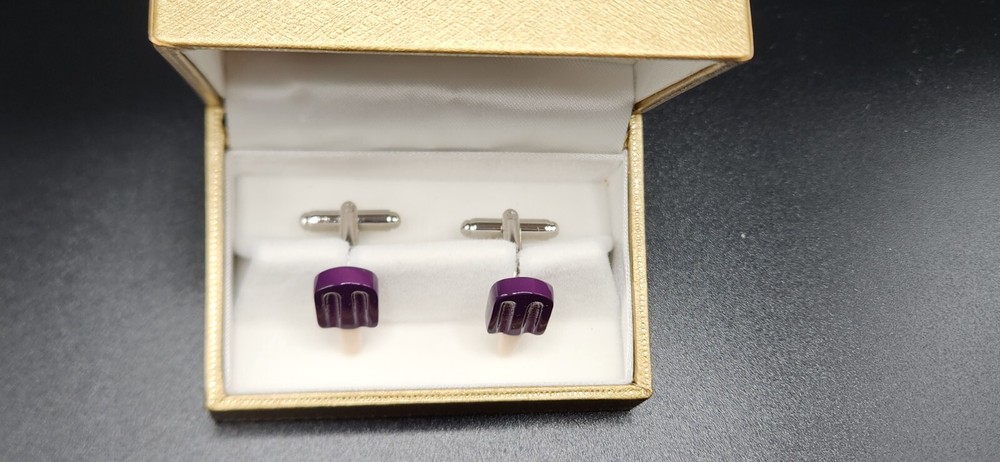 Popsicle cufflinks