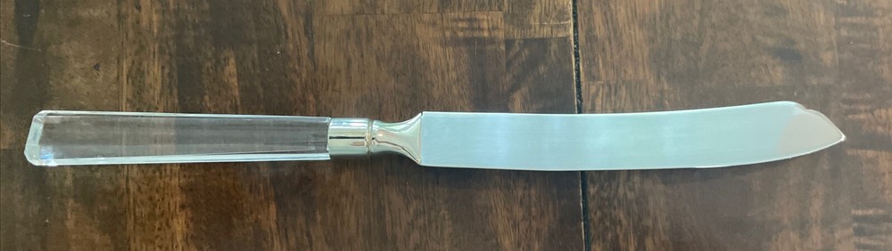 Lennox Crystal Handle Ovations Cake Knife