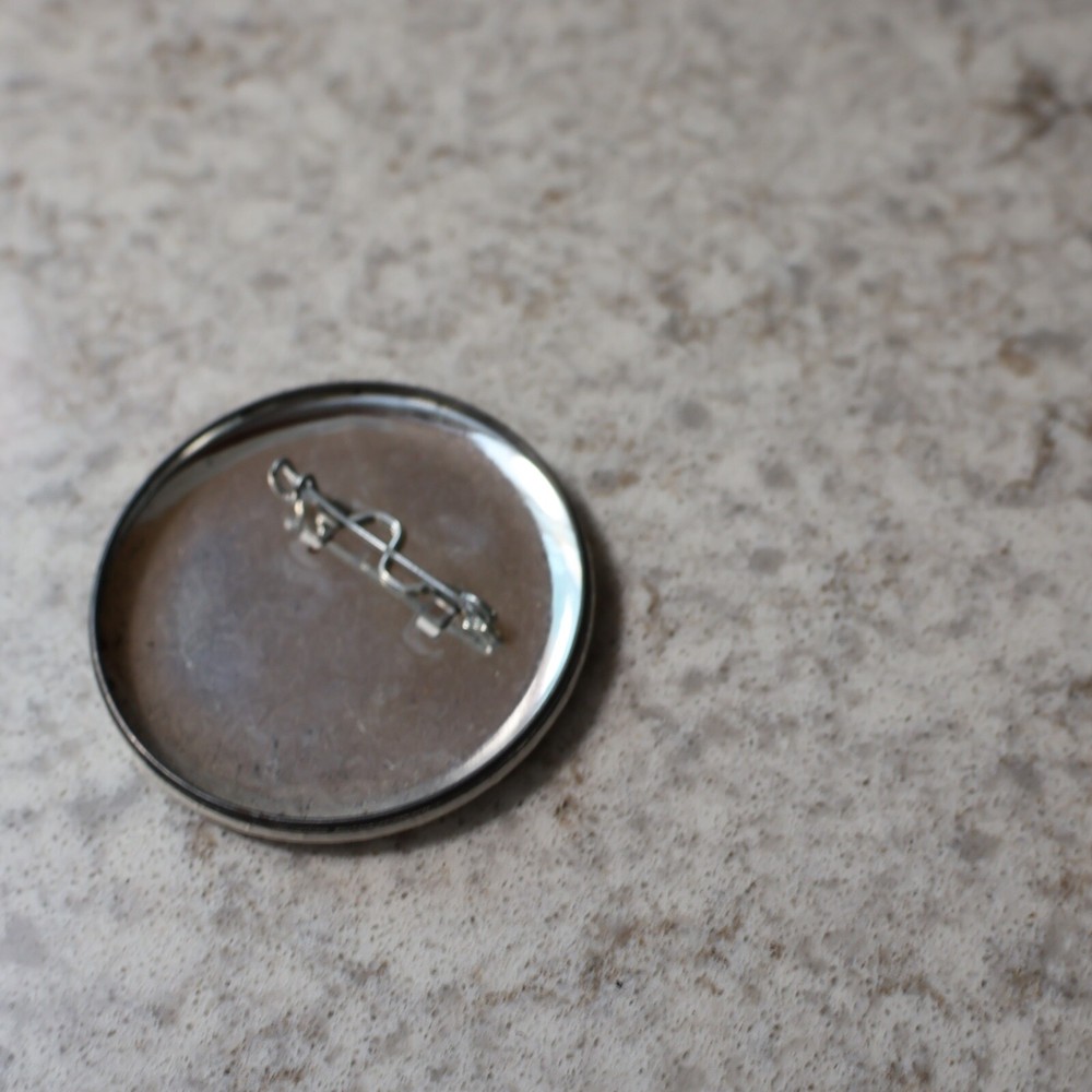Kingsbury Beer Bottle Support Designated Driver 2.25" Round Pin Button