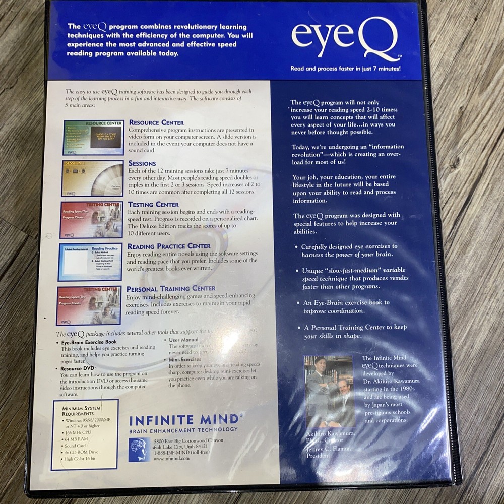 Eye Q Infinite Mind Brain Enhancing Technology Software