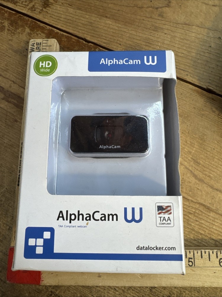 NIB DATA LOCKER AlphaCam-W USB 2.0 Black NEW