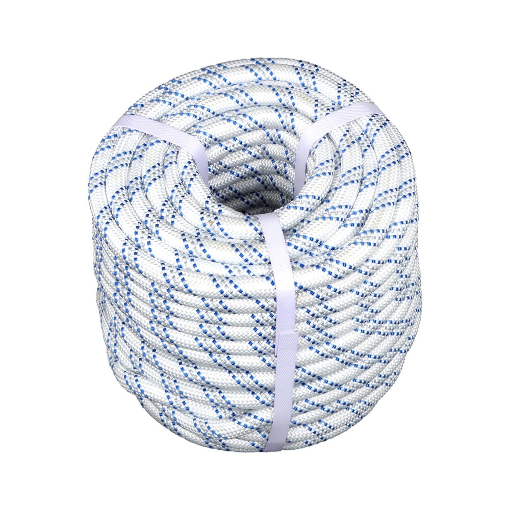 LABLT Double Braid Polyester Rope Bull Tree Rigging Work Utility (120FT 1/2inch)