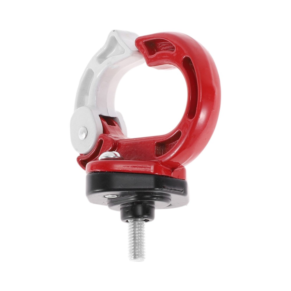 Alluper Alloy Motorcycle Hook for Mini Round Shape 1 Pc Red White