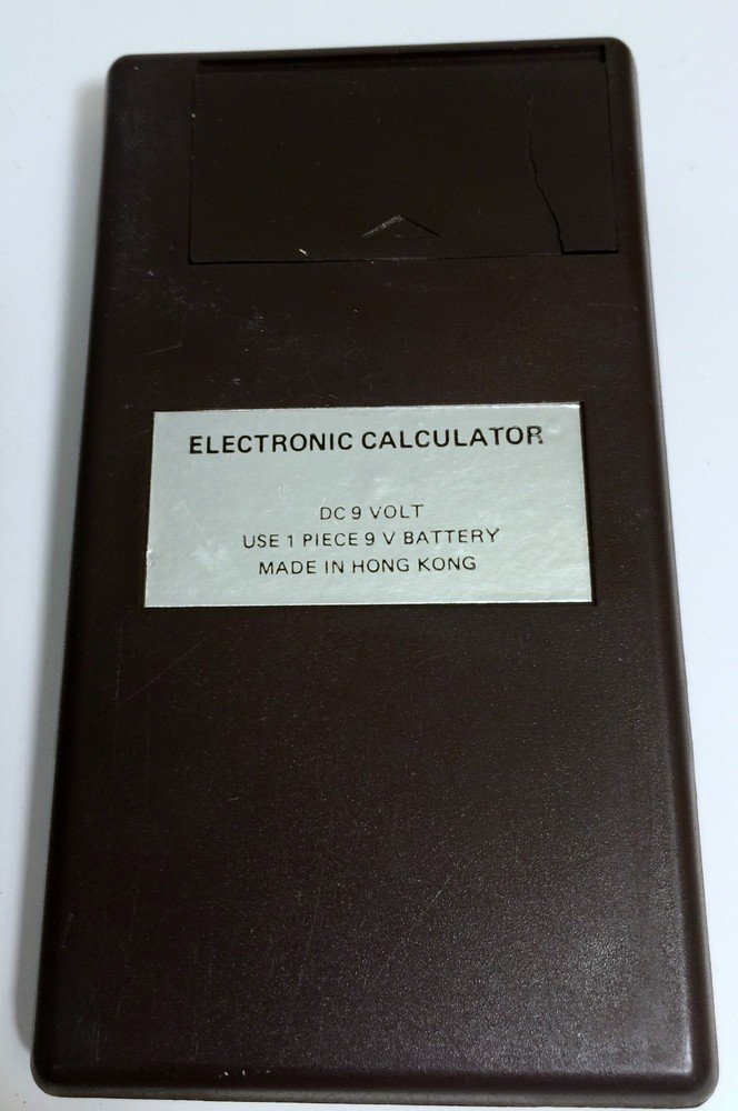 Vintage Hanimex BCM30 Calculator
