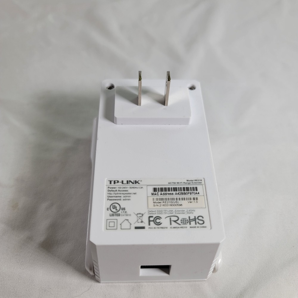 TP link RE210 V1 AC750 Wi-Fi Range xtender Repeater, Tested.