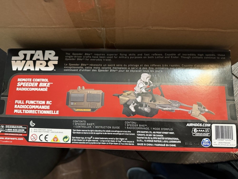 Star Wars Air-hogs Speeder Bike