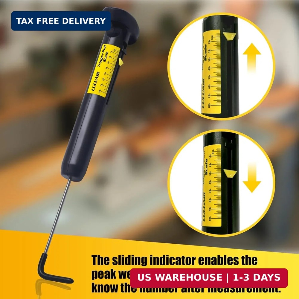 Manual Trigger Pull Scales, Mechanical Trigger Pull Gauge with Values ranging...