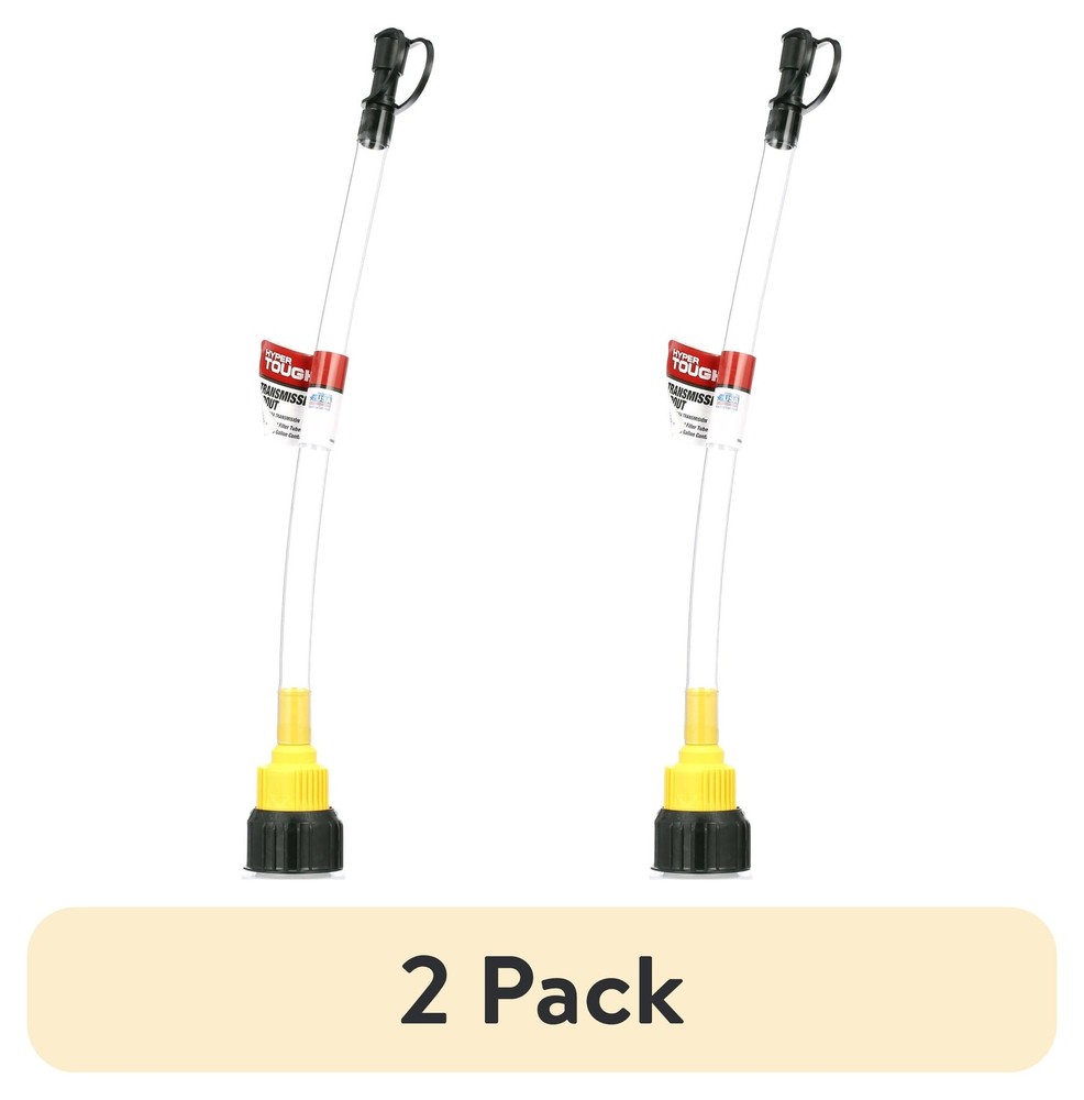 (2 pack) Hyper Tough Gear Oil Fluid Plastic Funnel Spout, 10106