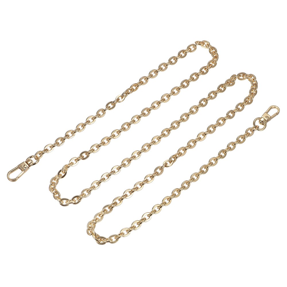39"x0.24" Purse Chain Strap, Purse Handle Shoulder Replacement Strap(Gold)
