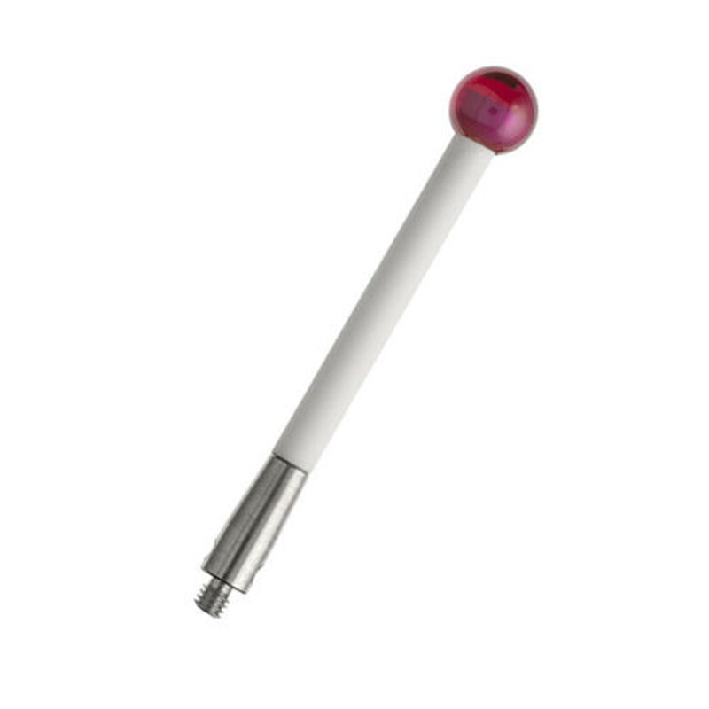 CMM Styli M2 Thread 5mm Ruby Ball Tips Ceramic Stem Length 30mm for A-5003-4779