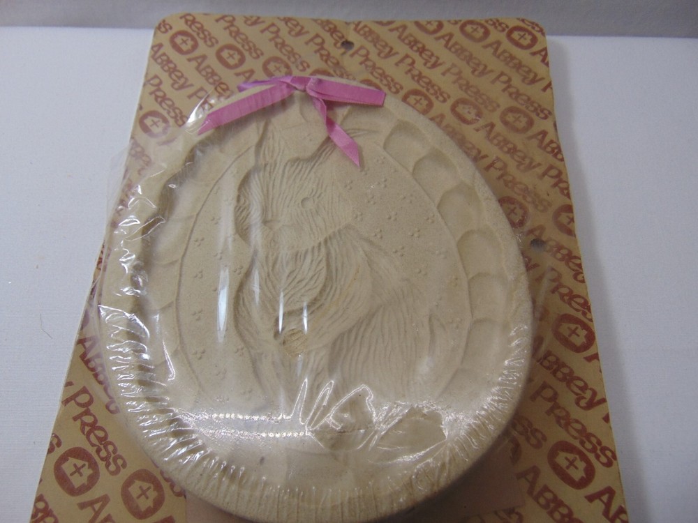ABBEY PRESS EASTER BUNNY SHORT BREAD COOKIE MOLD NEW NOS