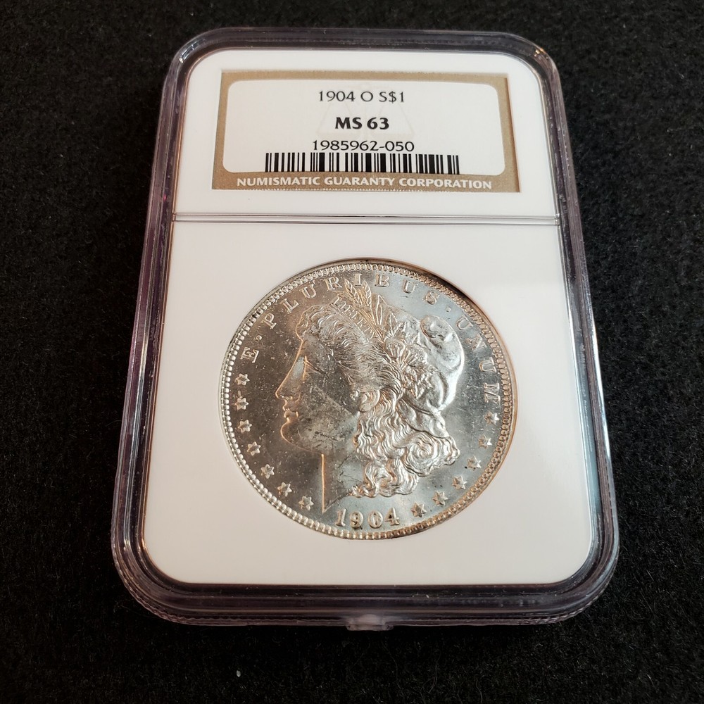 1904 O Morgan Silver Dollar NGC MS63
