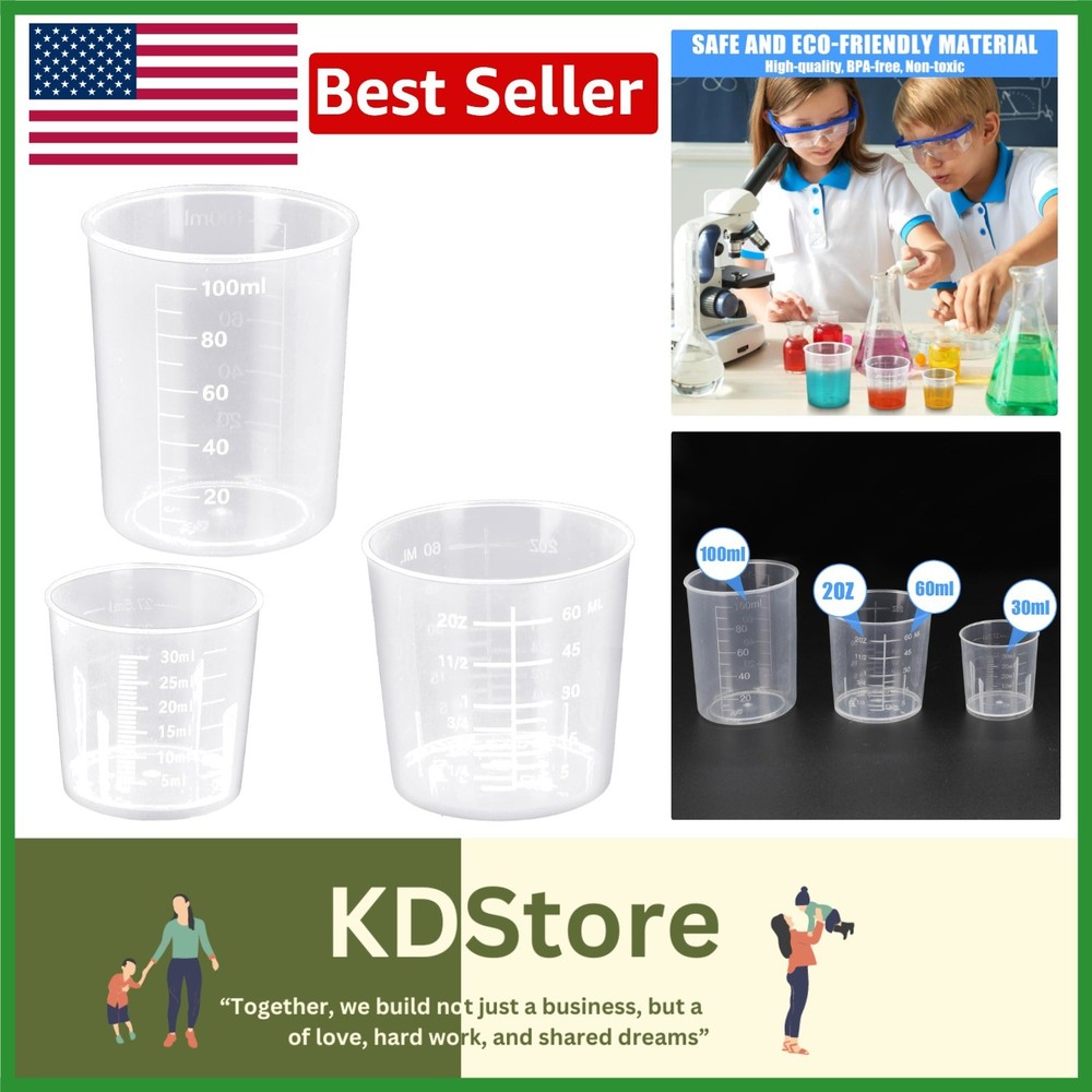 Precision 3-Pack Measuring Cups Set