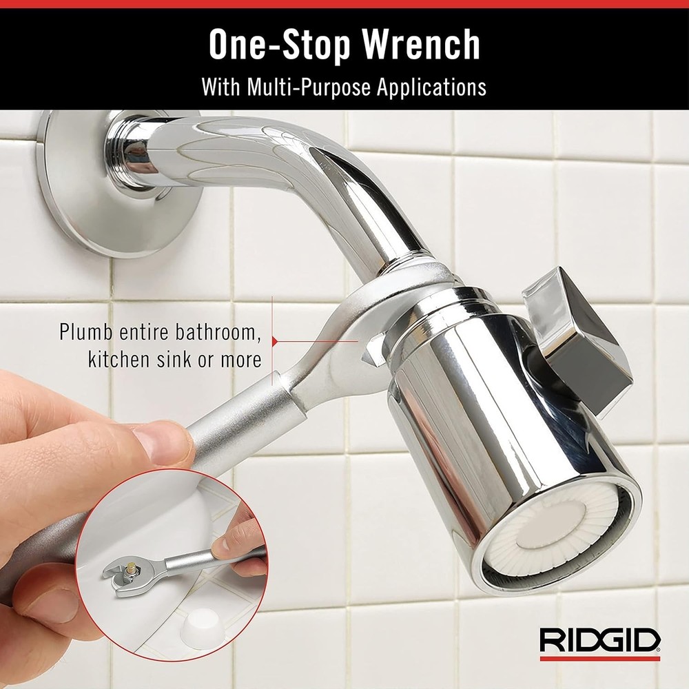 Versatile Angle Stop & Straight Stop Wrench
