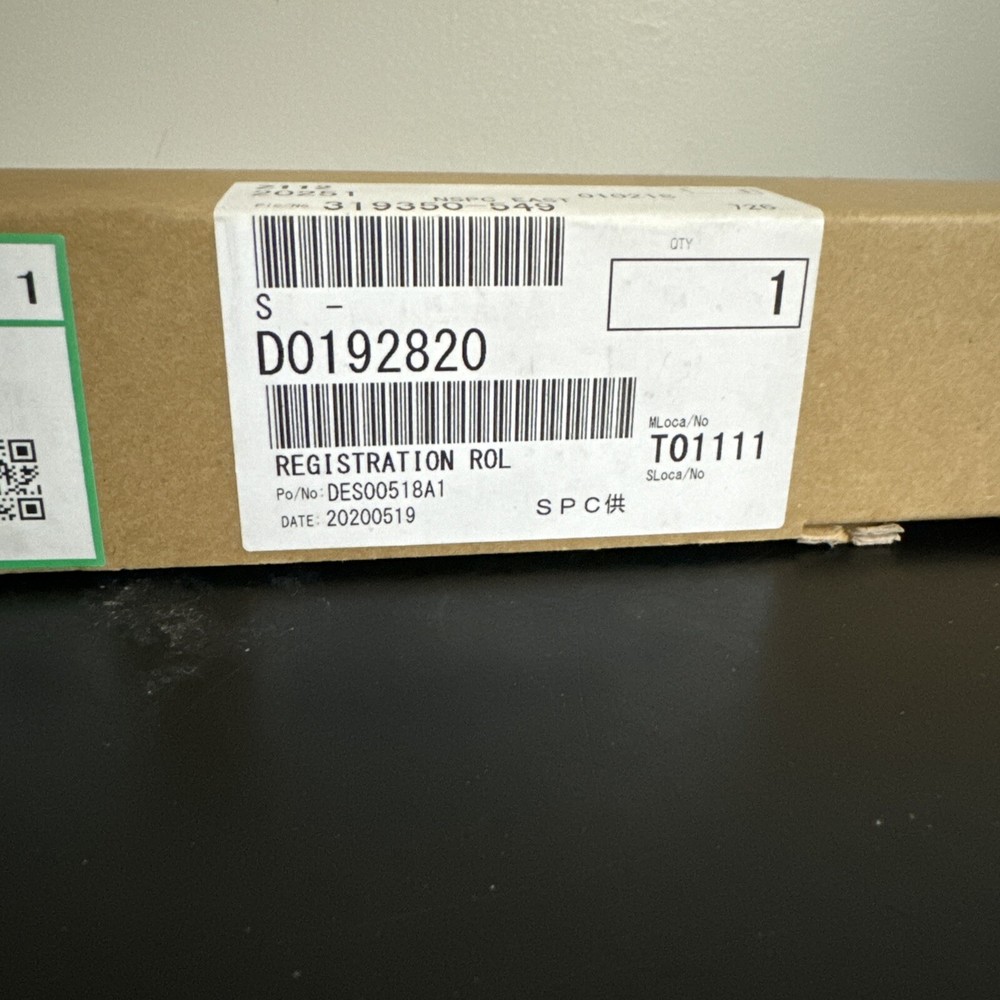 Genuine Ricoh D019-2820 D0192820 Registration Roller