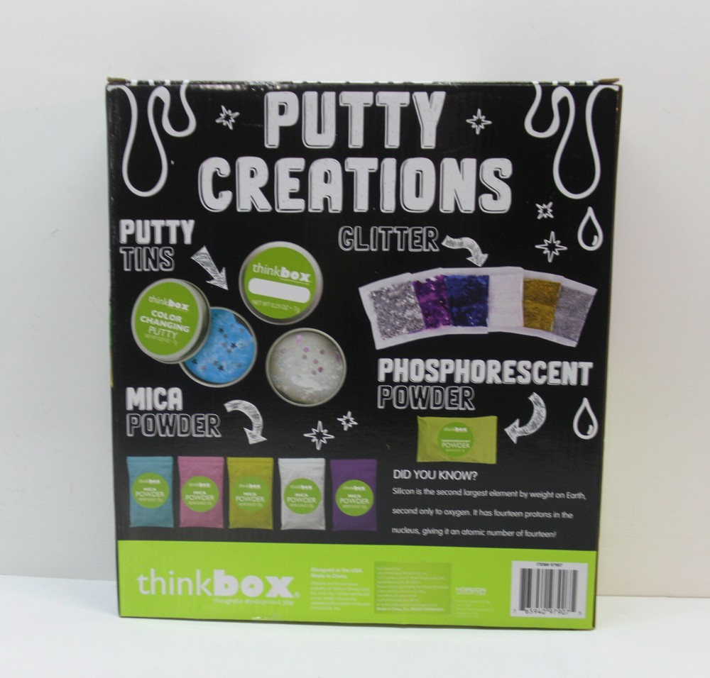 🧠 ThinkBOX - Putty Creations Make 7 Unique Projects! Age 6+ Sensory Educational