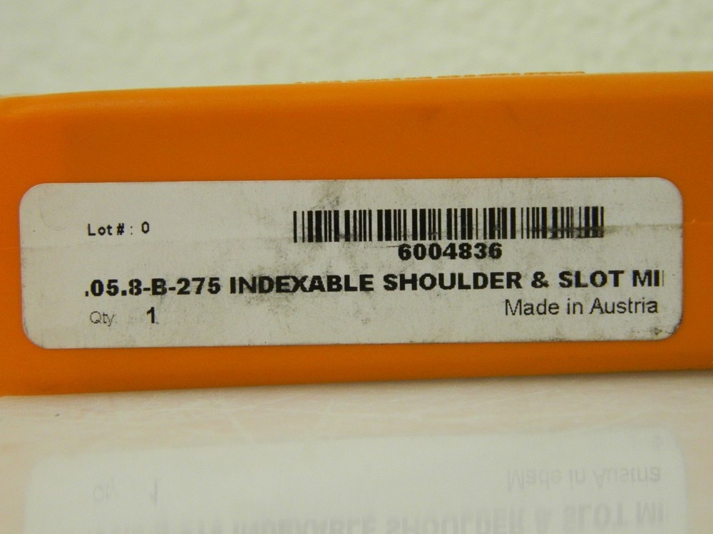 Hertel Indexable Copy End Mills Maximum DOC 0.1600 48279830