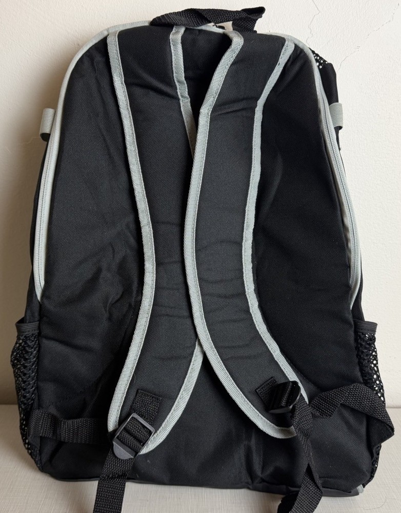 Franklin MLB Youth Batpack Backpack Black Gray Player Approved Dual Bat Storage