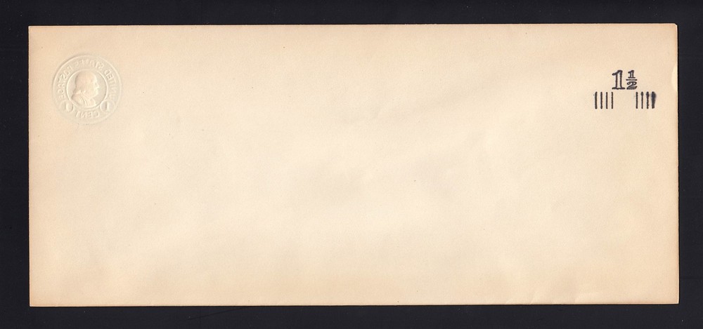 U515, UPSS #3215-24 Mint Envelope - REVERSE FOLD