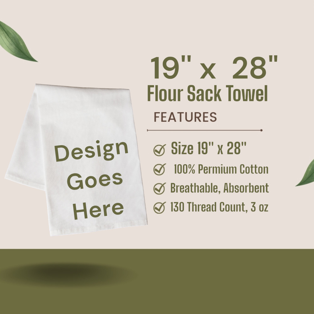 Grow Dammit Kitchen Floursack Towel