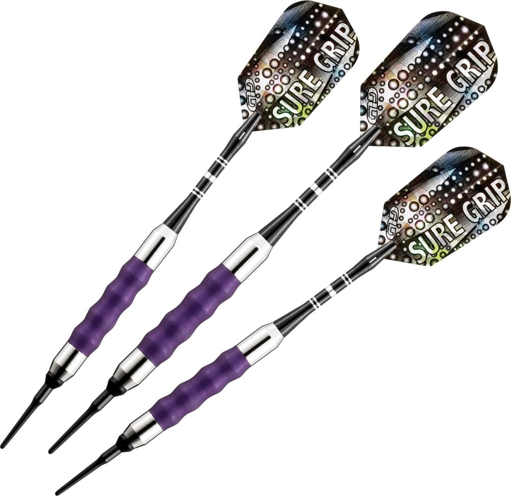 Viper Sure Grip Soft Tip Darts, Purple