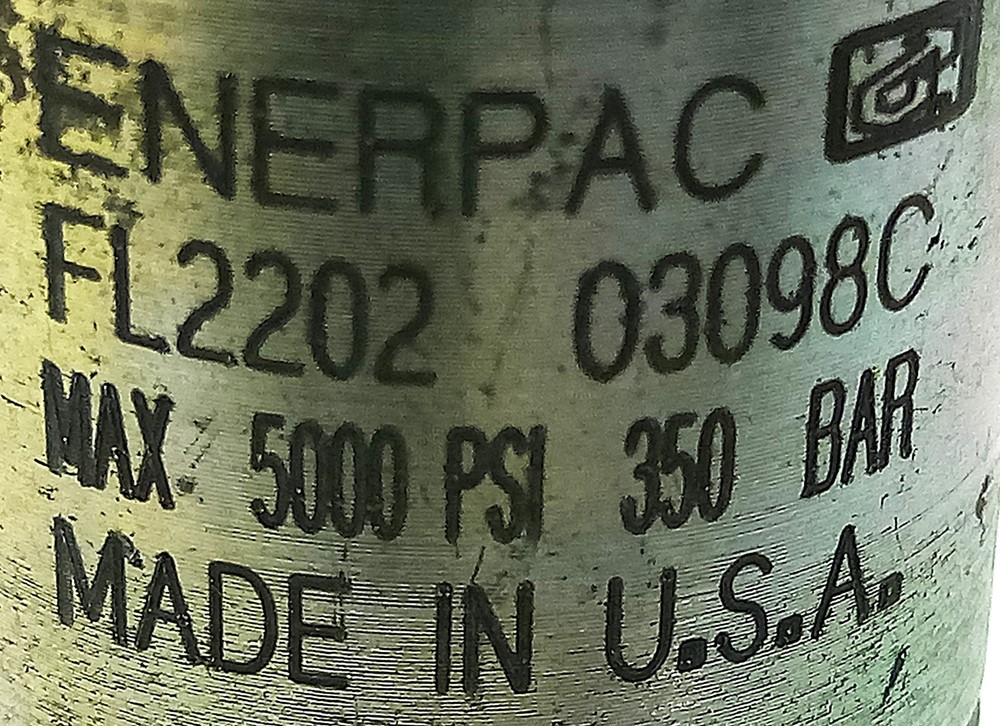 Enerpac FL2202 50000 psi Hydraulic Inline Filter