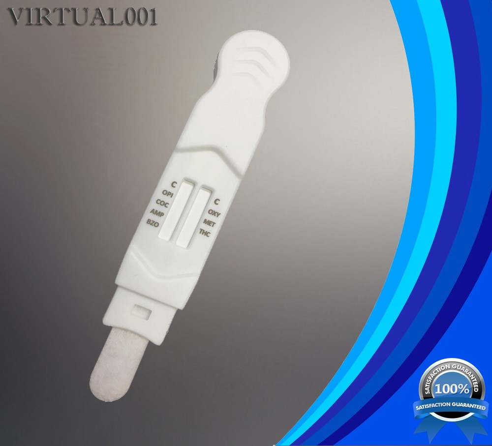 (500 Pack) 7 Panel Saliva Oral Fluid Multi-Drug Testing Kit