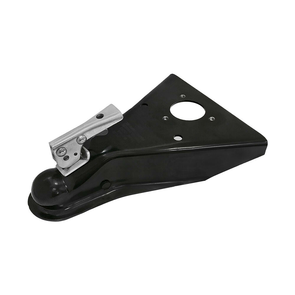 2" Hitch Ball 5,000 Lbs Black 2" A Frame Coupler Accepts CLASS III Trailer Hitch