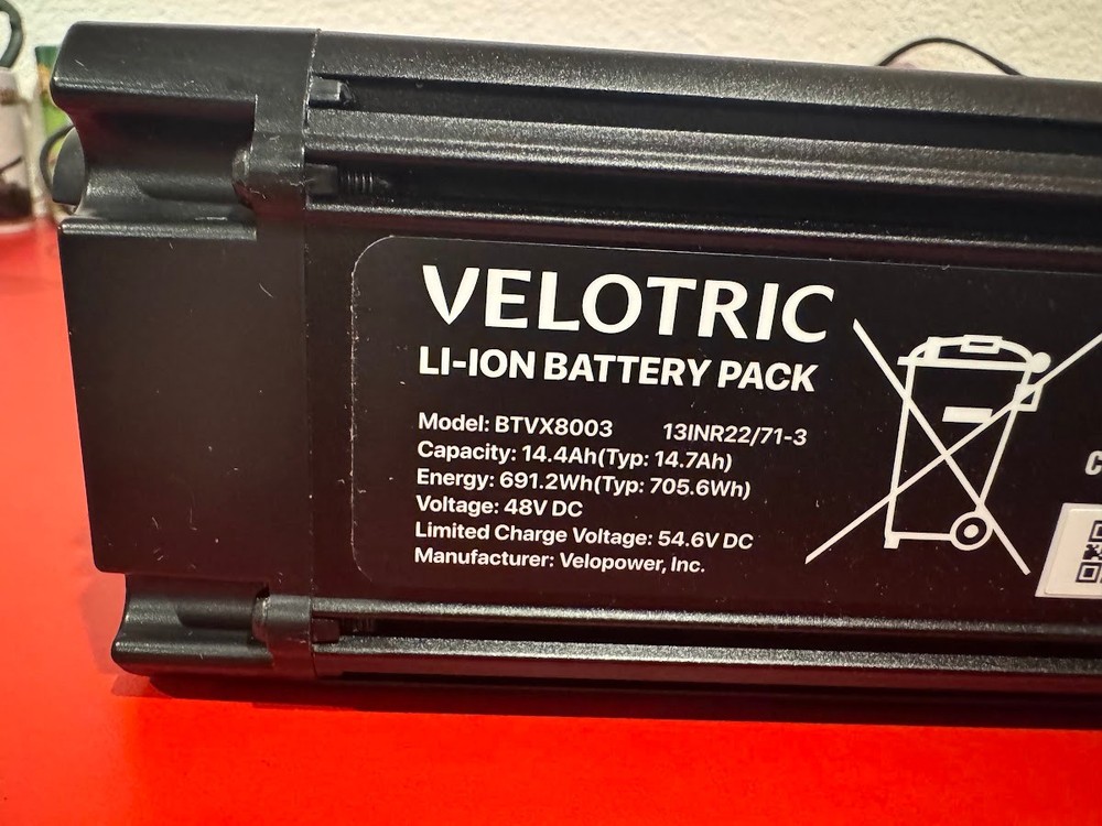 Velotric NEW Battery Nomad & Discover Models