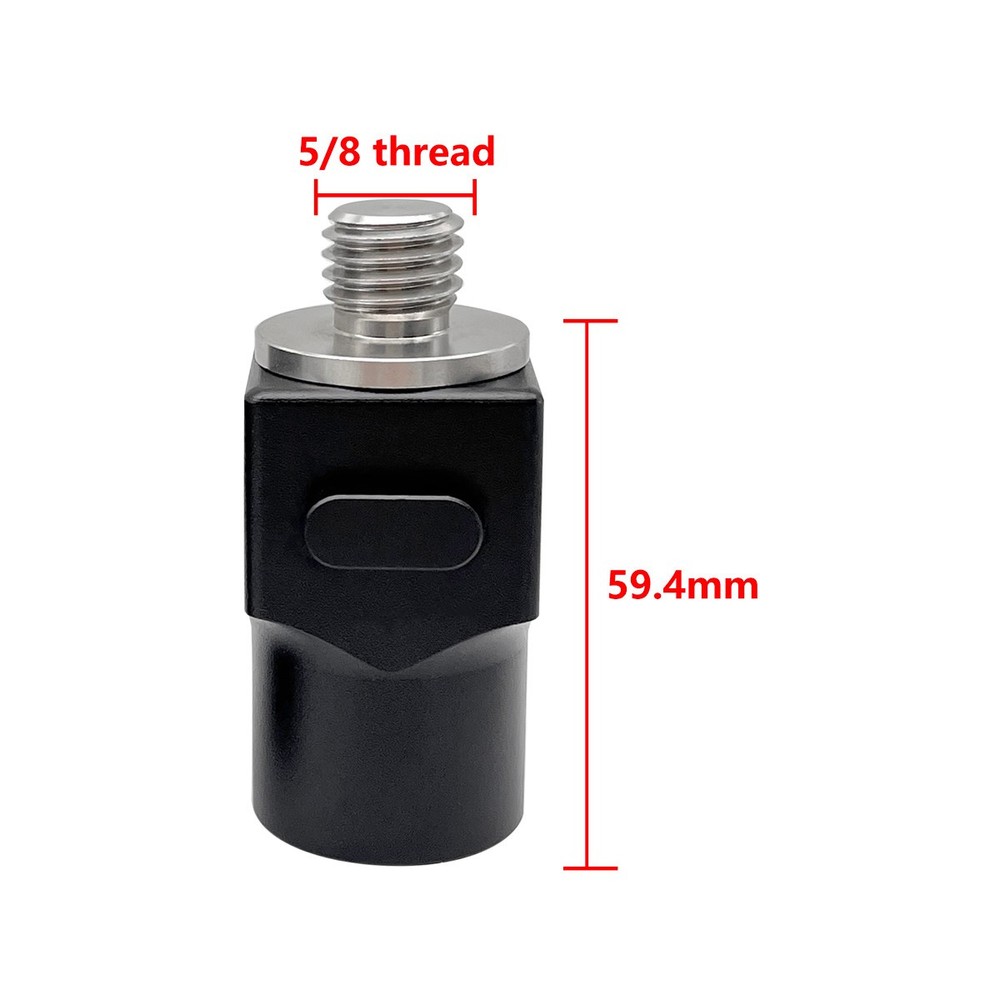 2PCS 5/8-11 Thread Quick Release Adapter For Topcon Sokkia Trimble Total Station