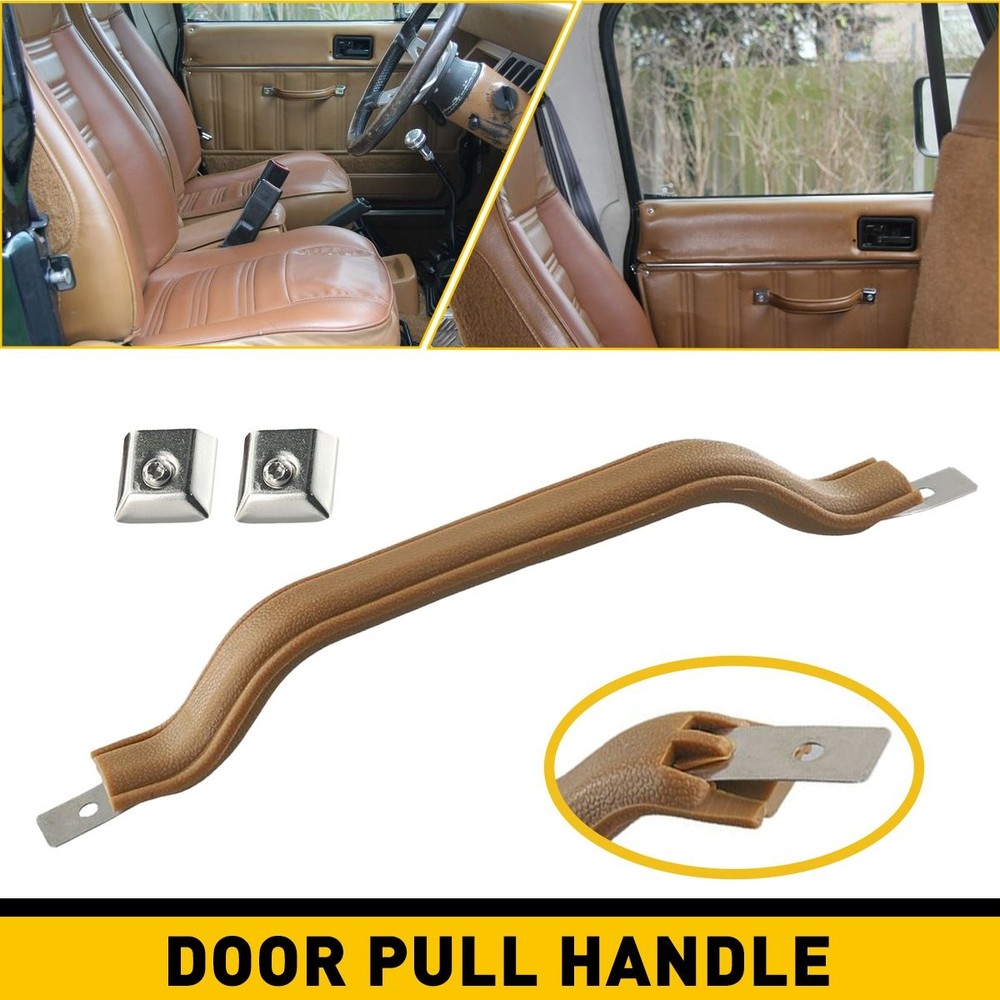 Front Interior Left Right Handle Pull Door Strap For 1987-1995 Jeep YJ Wrangler