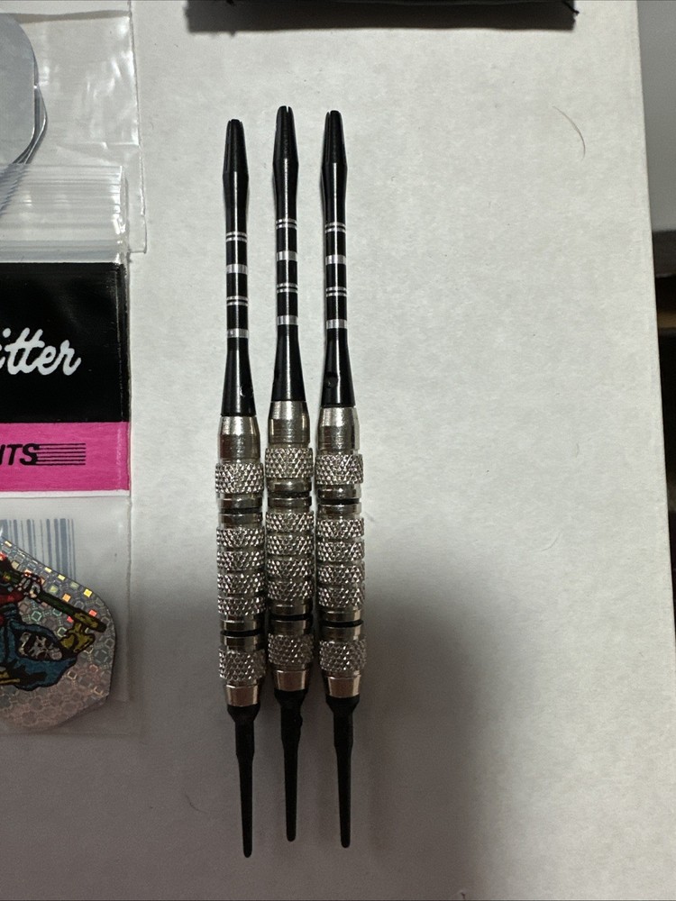 15GM Skull 02 Themed Complete 3 Soft Dart Set Bundle With Soft Case