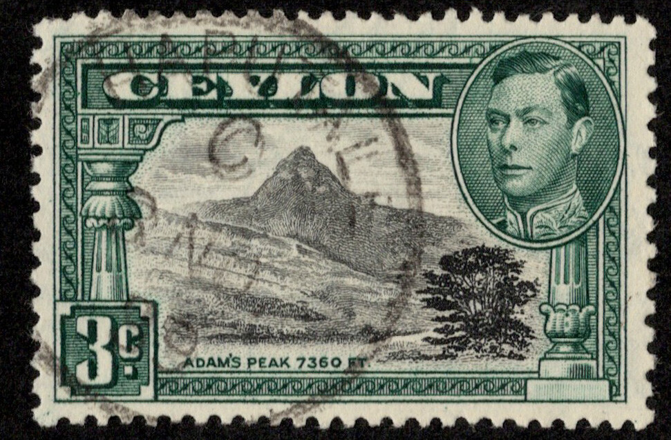 Ceylon Scott 279a Used.