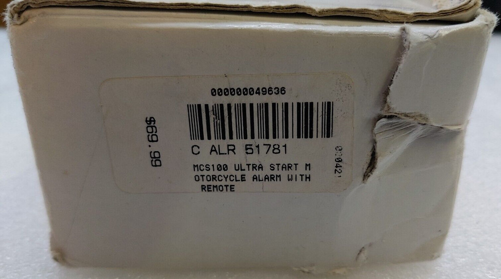 Motorcycle Alarm Steal Shield MCS100