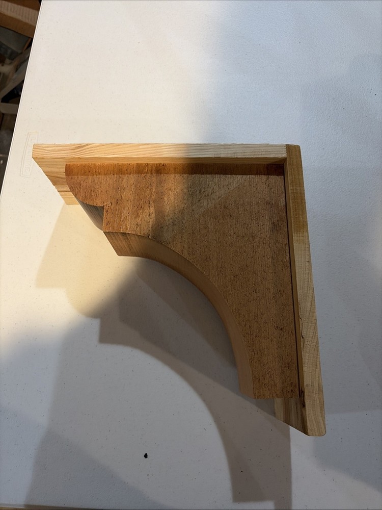 5 1/2 X 12 X 12 Corbel Millwork With Backplate