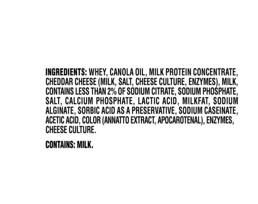 (2 pack) Easy Cheese Cheddar Cheese Snack, 8 oz